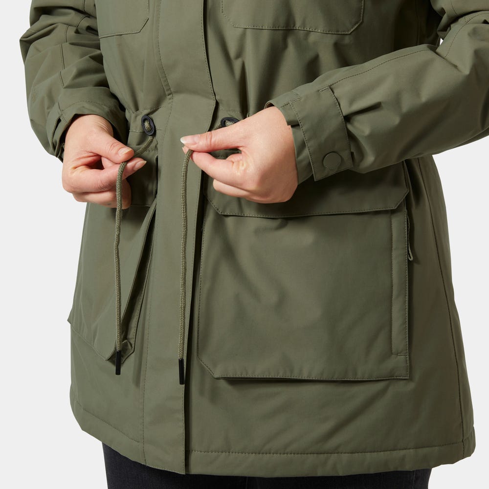 Women's Waterproof Insulated Parka - Black