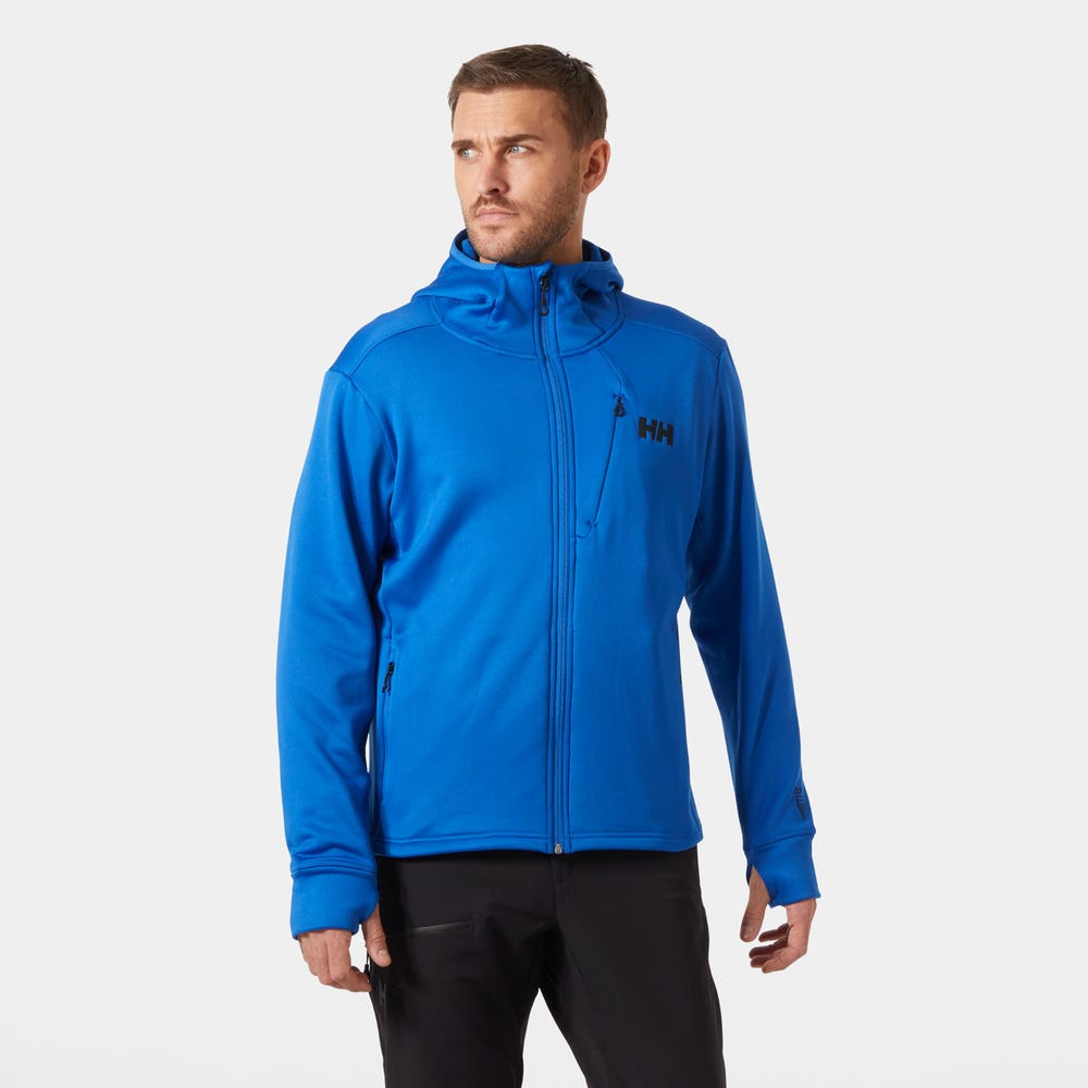 Men's Hooded Stretch Fleece Jacket