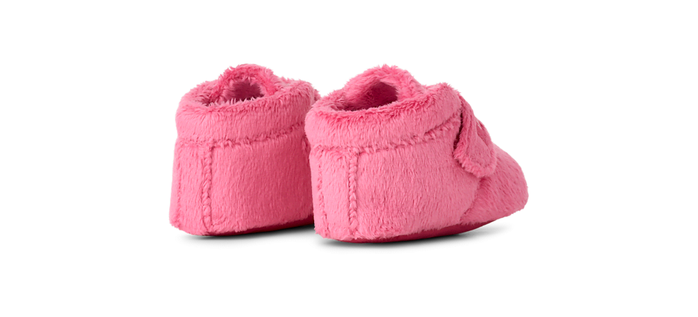Baby Terry Bootie Slipper - Charcoal
