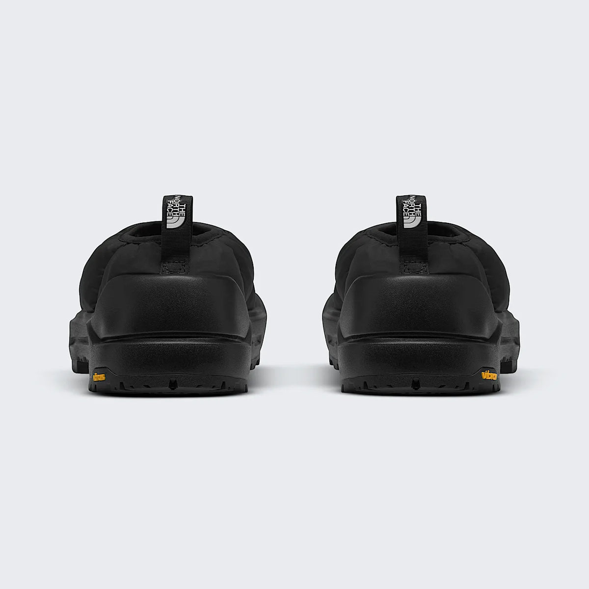Insulated Slip-On Mules - Black