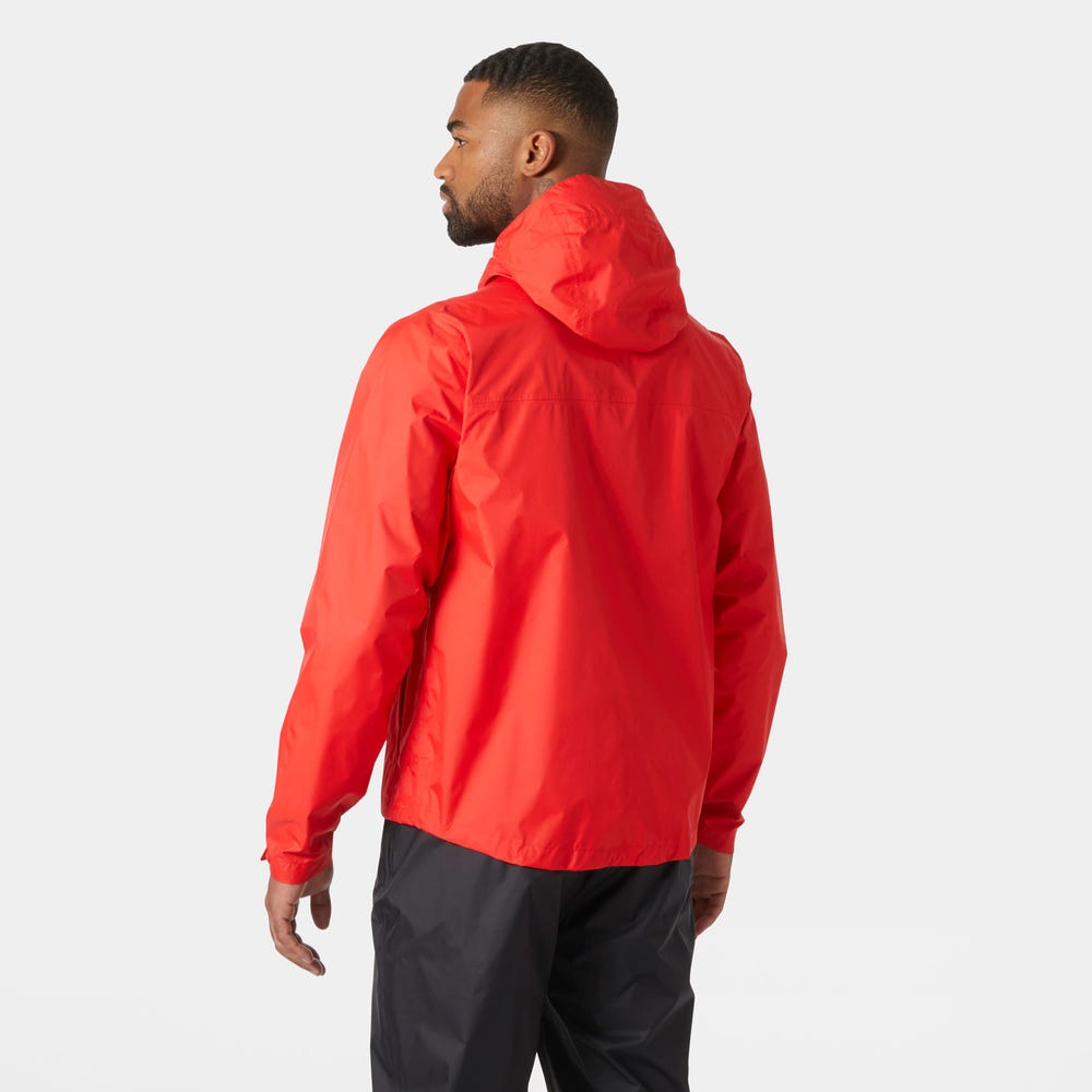 Men's Packable Waterproof Shell Jacket - Green