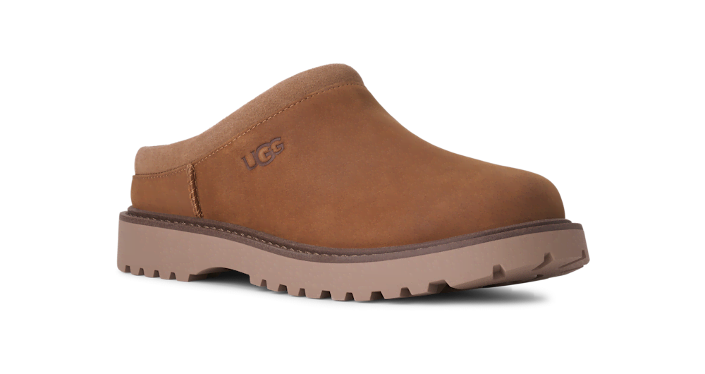 Men's Waterproof Nubuck Clog - Black