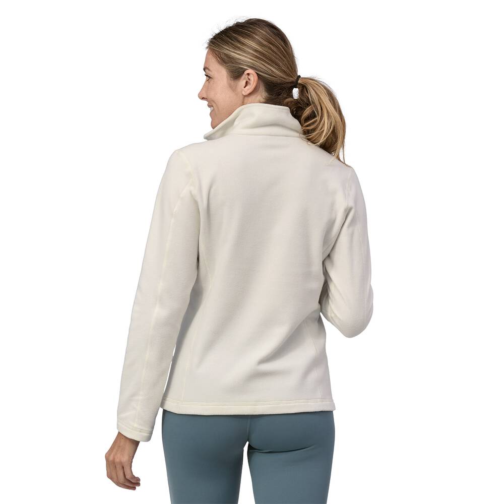 Women's Quarter-Zip Microfleece Pullover - Mango