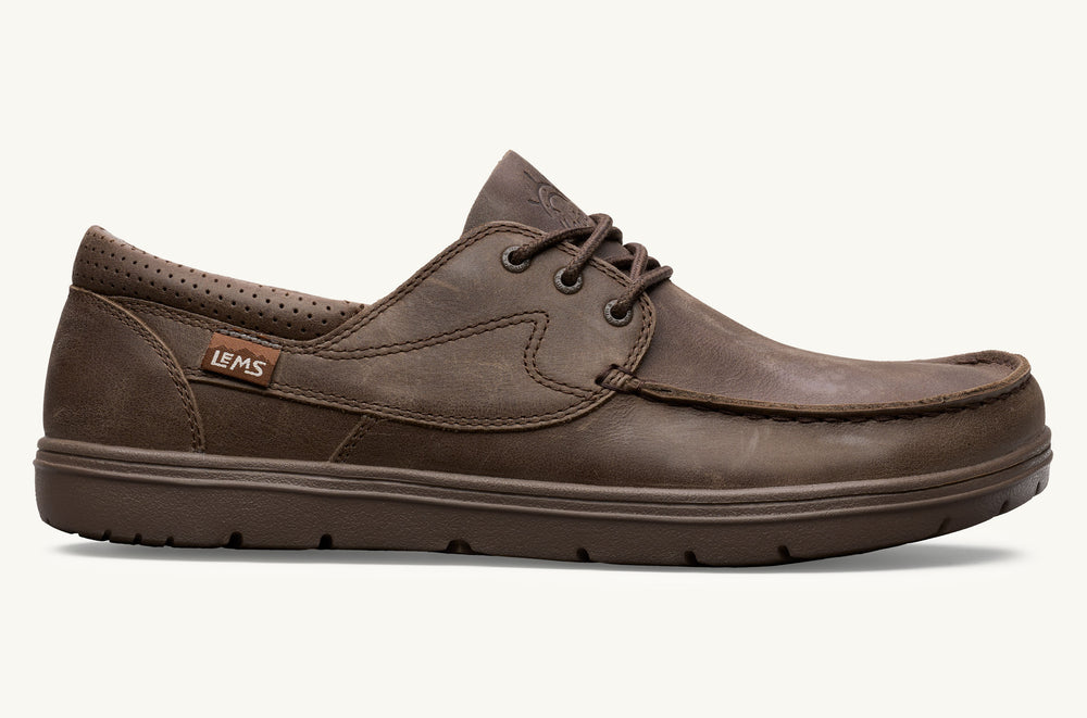 Women's Leather Boat Shoe - Cocoa