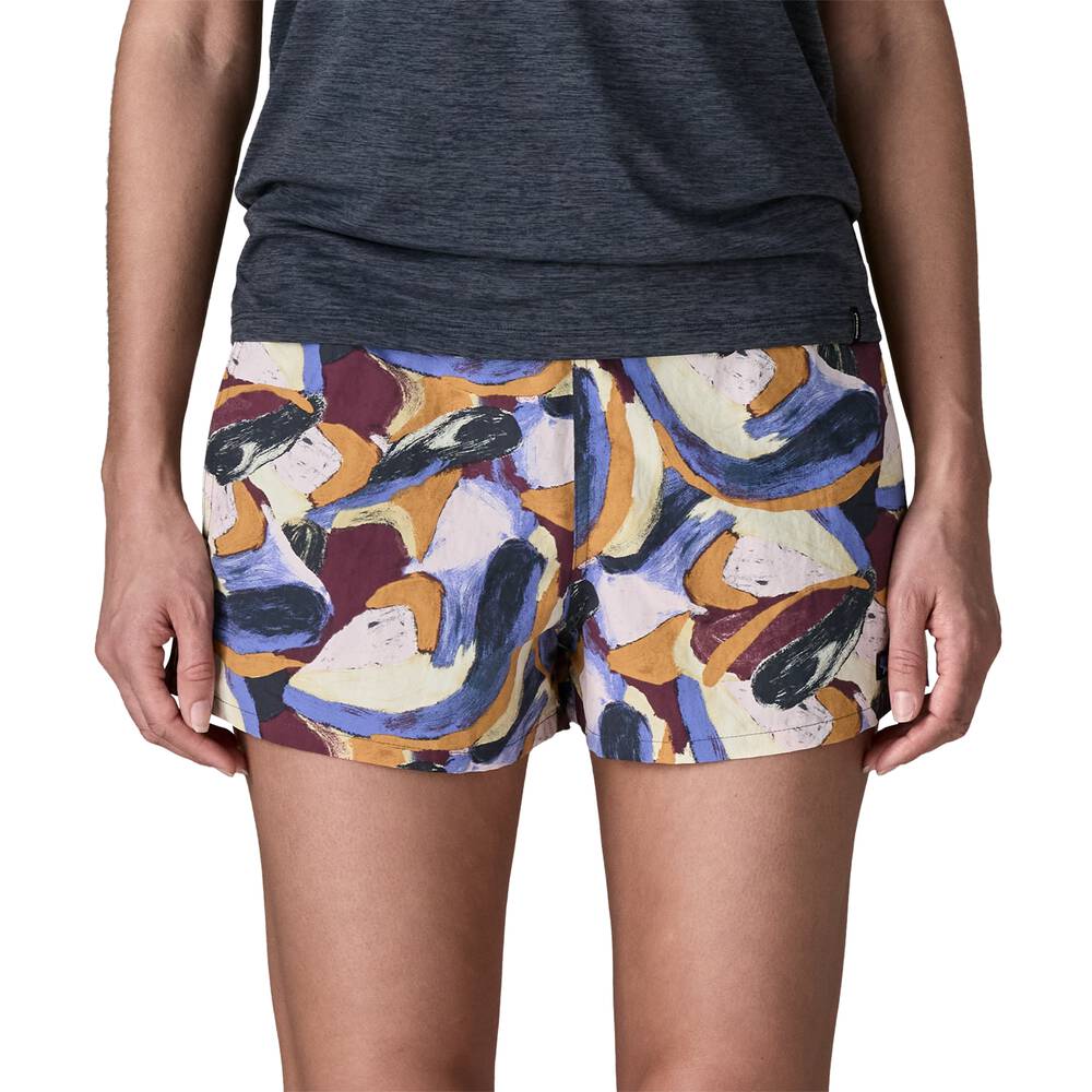 Women's Recycled Nylon Running Shorts - Blue