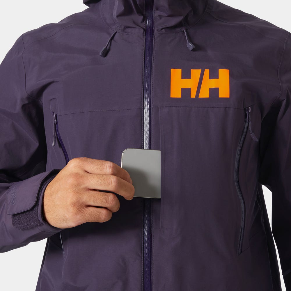 Men's 3-Layer Ski Shell Jacket - Green