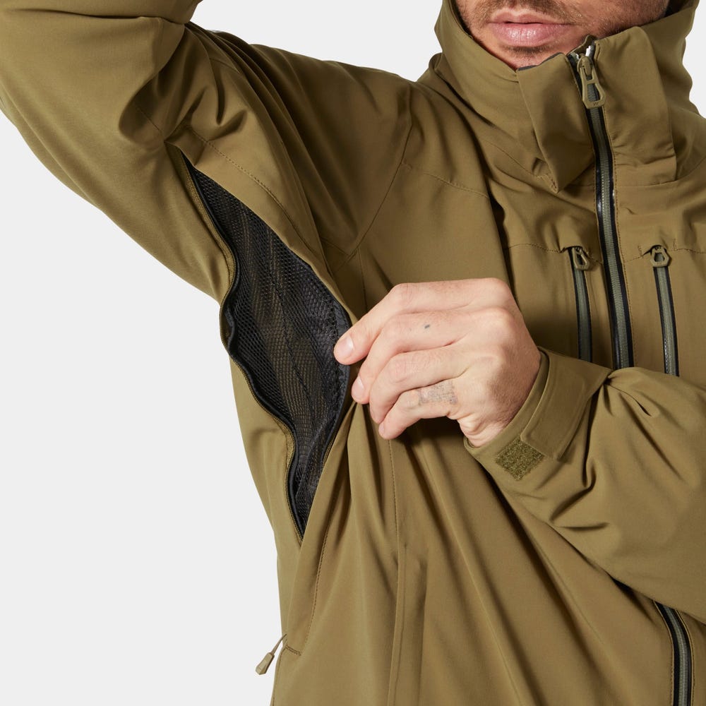 Men's Insulated Ski Jacket - Dark Blue
