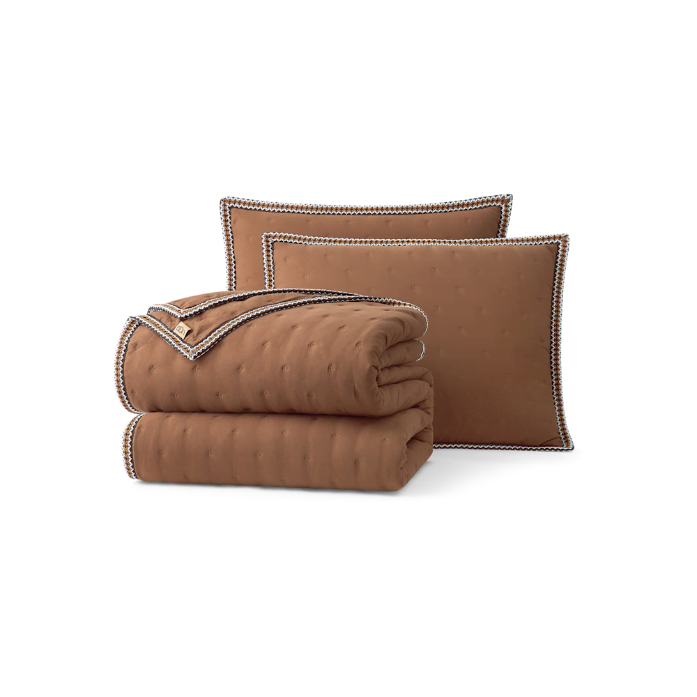 King Microfiber Quilt Set