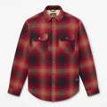 Men's Fleece-Lined Flannel Shirt Jacket