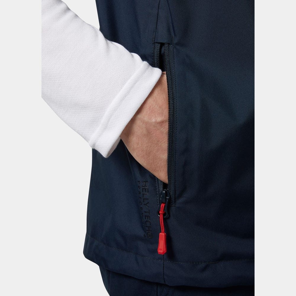 Men's Waterproof Sailing Vest - Orange