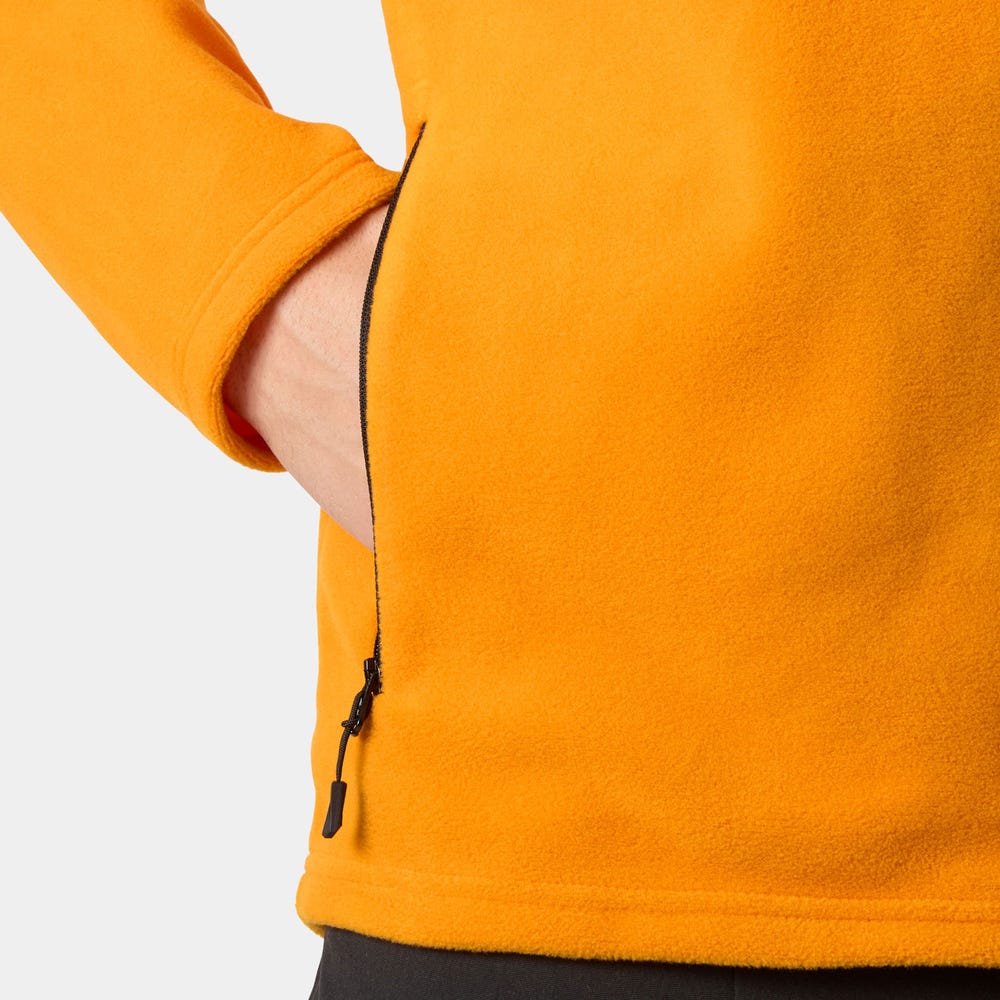 Men's Lightweight Microfleece Jacket - Green