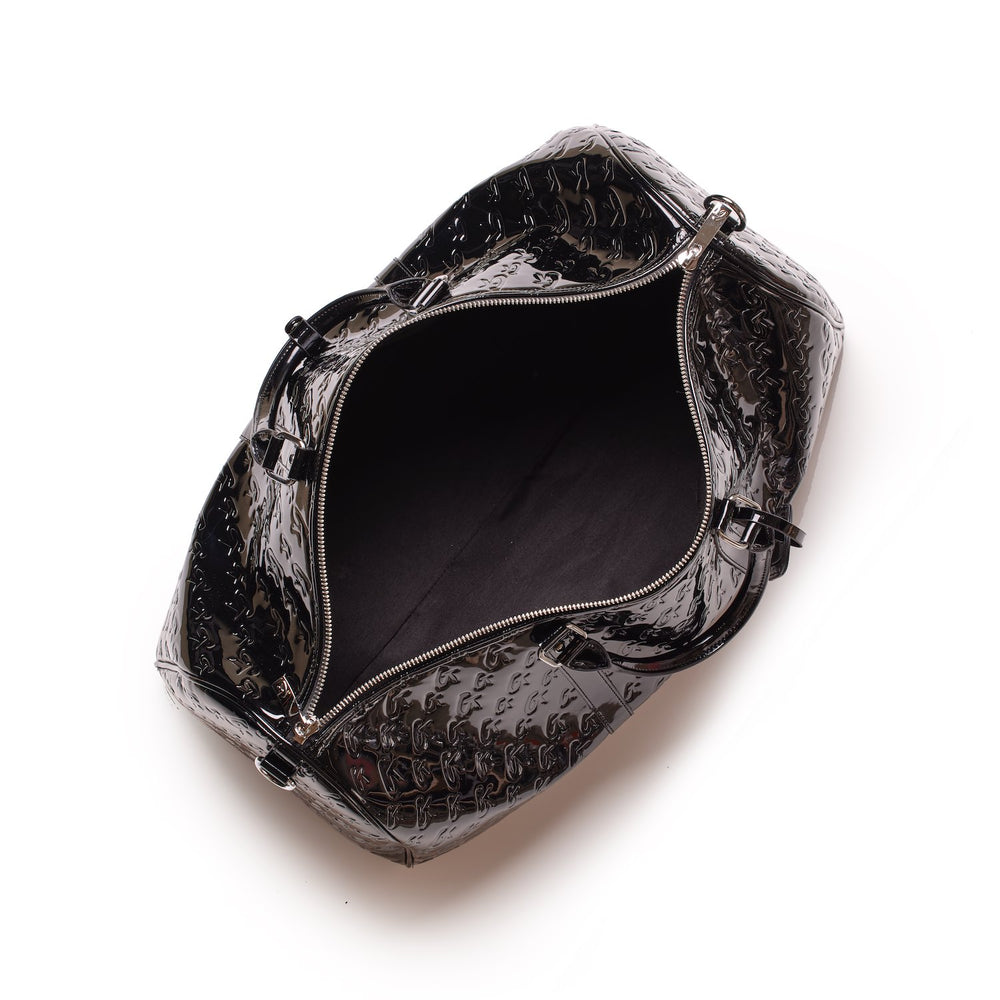 Mirrored Travel Bag Set - Black