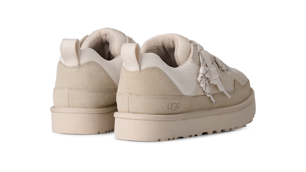 Men's Suede and Mesh Low Top Sneakers - Blue
