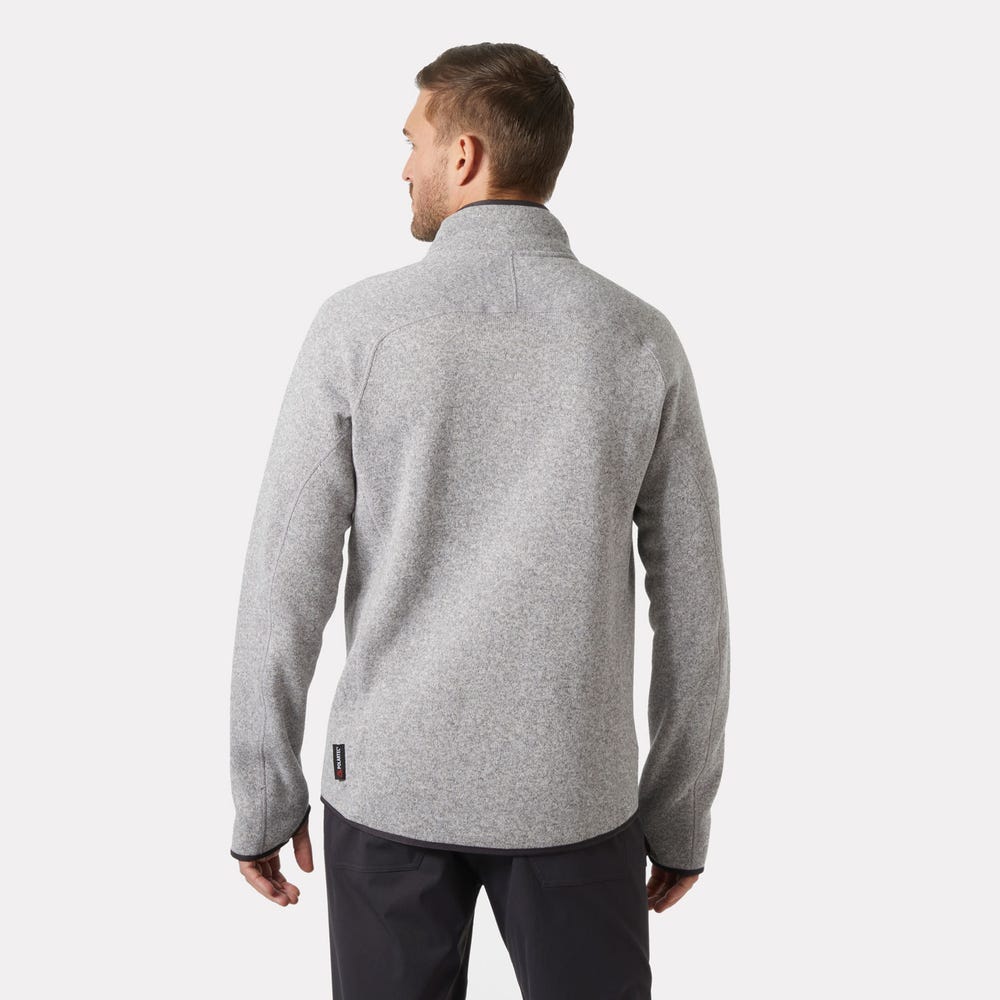 Men's Thermal Fleece Jacket - Gray