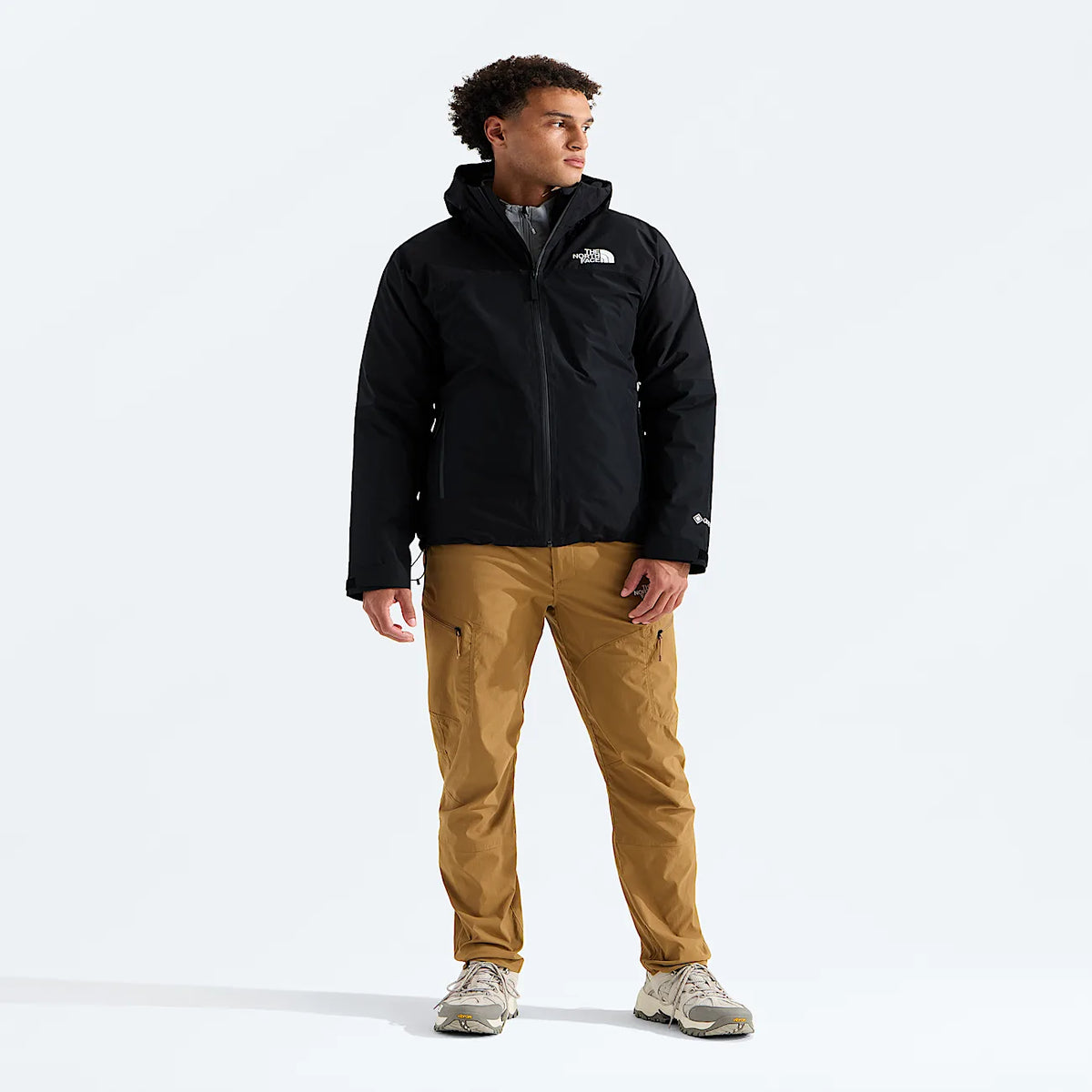 Men's 3-In-1 Waterproof Jacket - Black