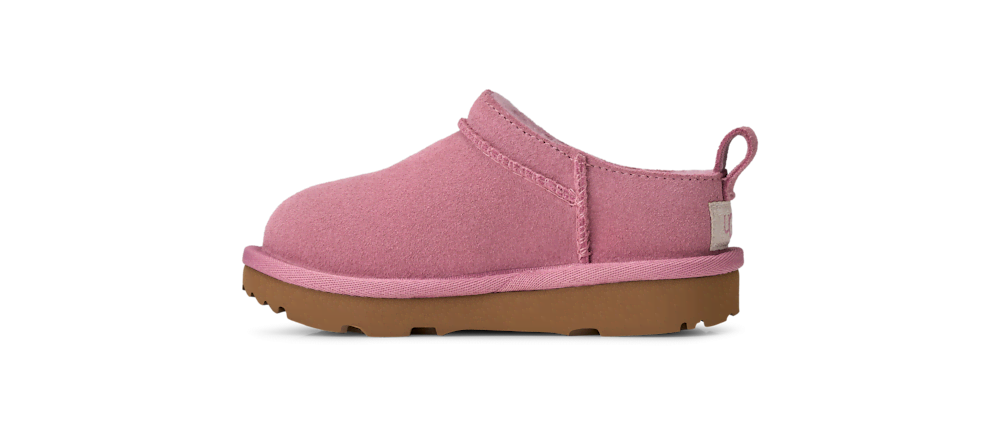 Toddler Water-Resistant Suede Boot - Dusty Orchid