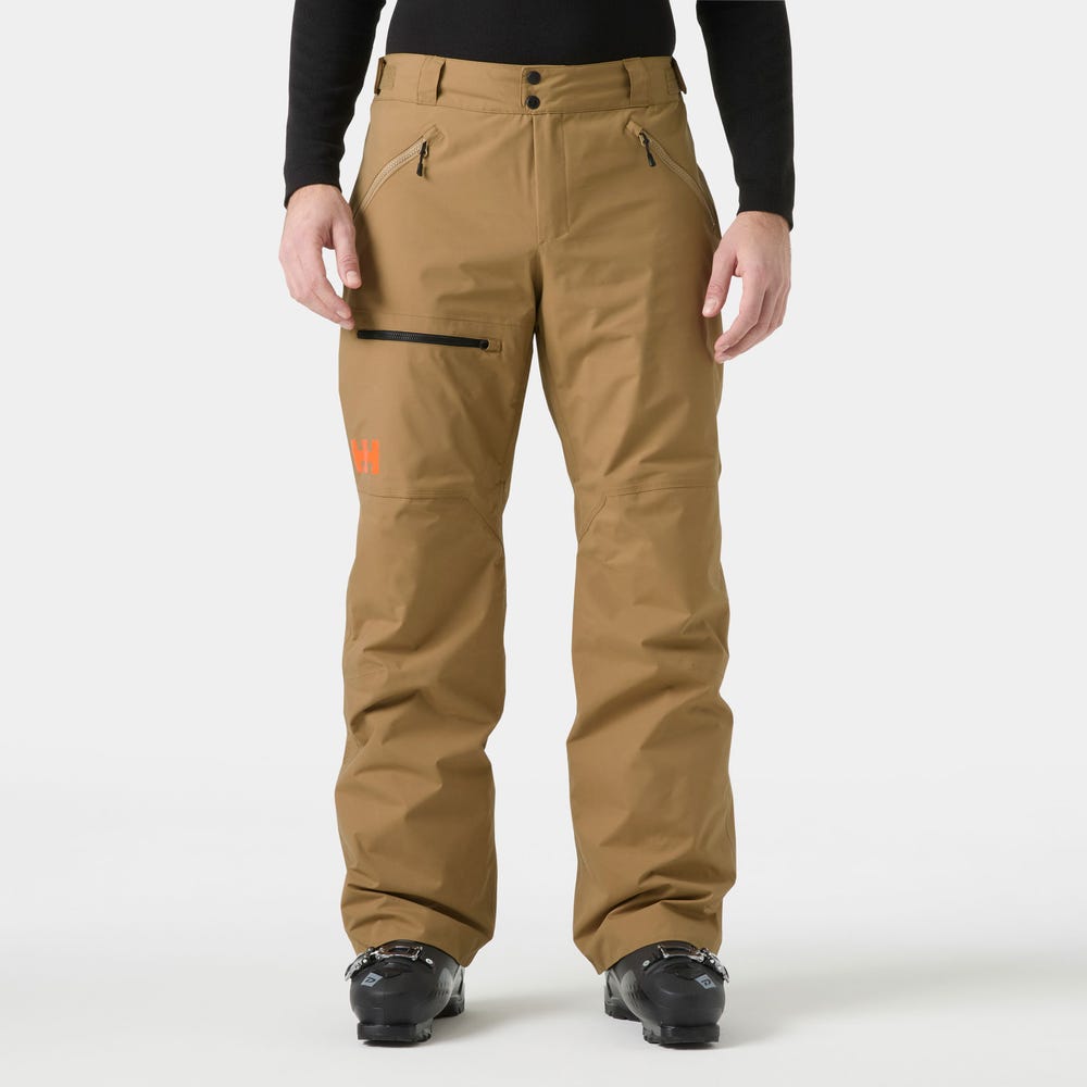 Men's Insulated Cargo Ski Pants - Violet