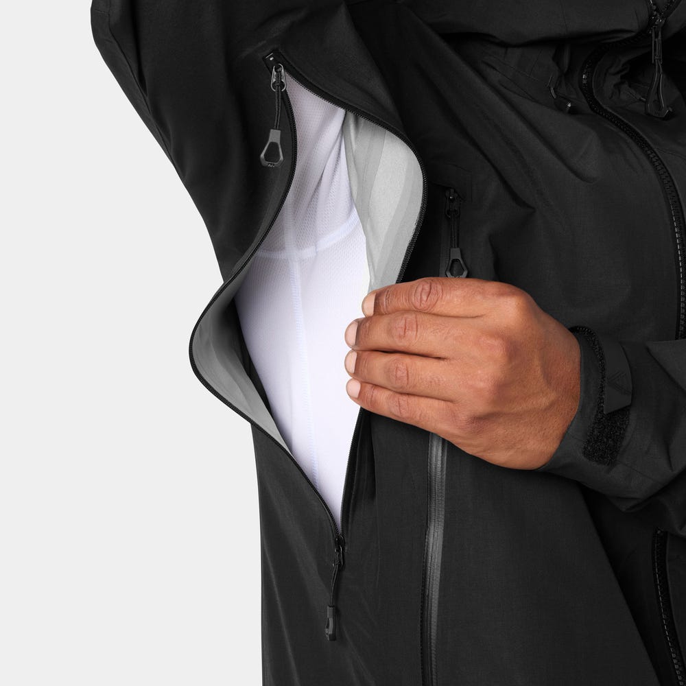 Men's 3-Layer Waterproof Shell Jacket - Blue