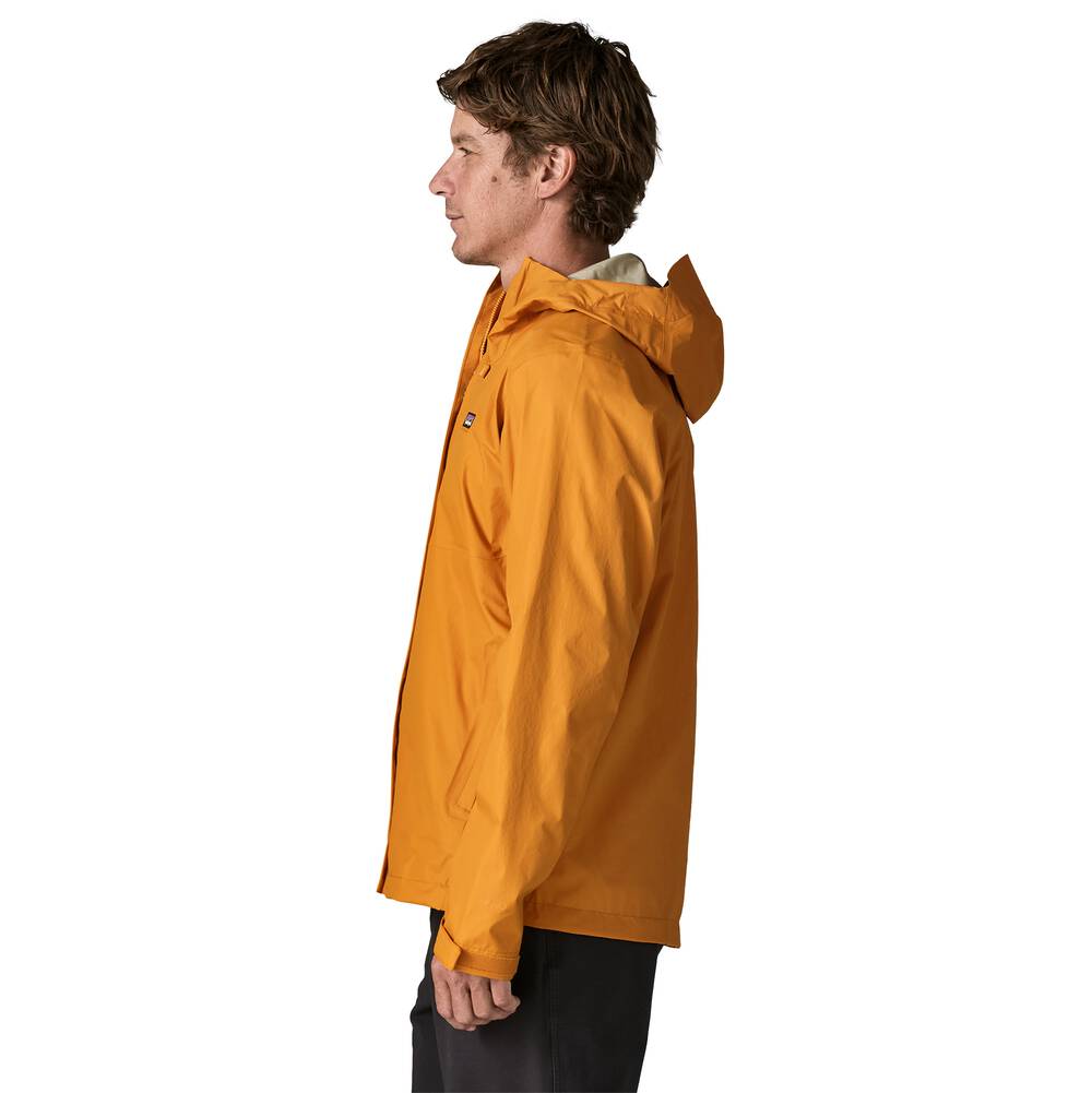 Men's 3-Layer Waterproof Rain Jacket - Gray