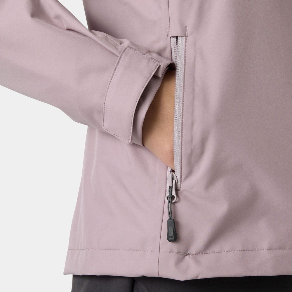 Women's Hooded Sailing Rain Jacket - Black
