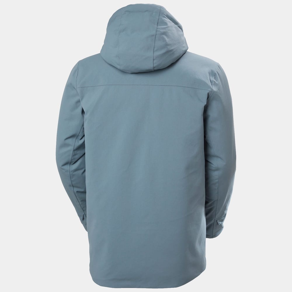 Men's Waterproof Down Parka - Pebble