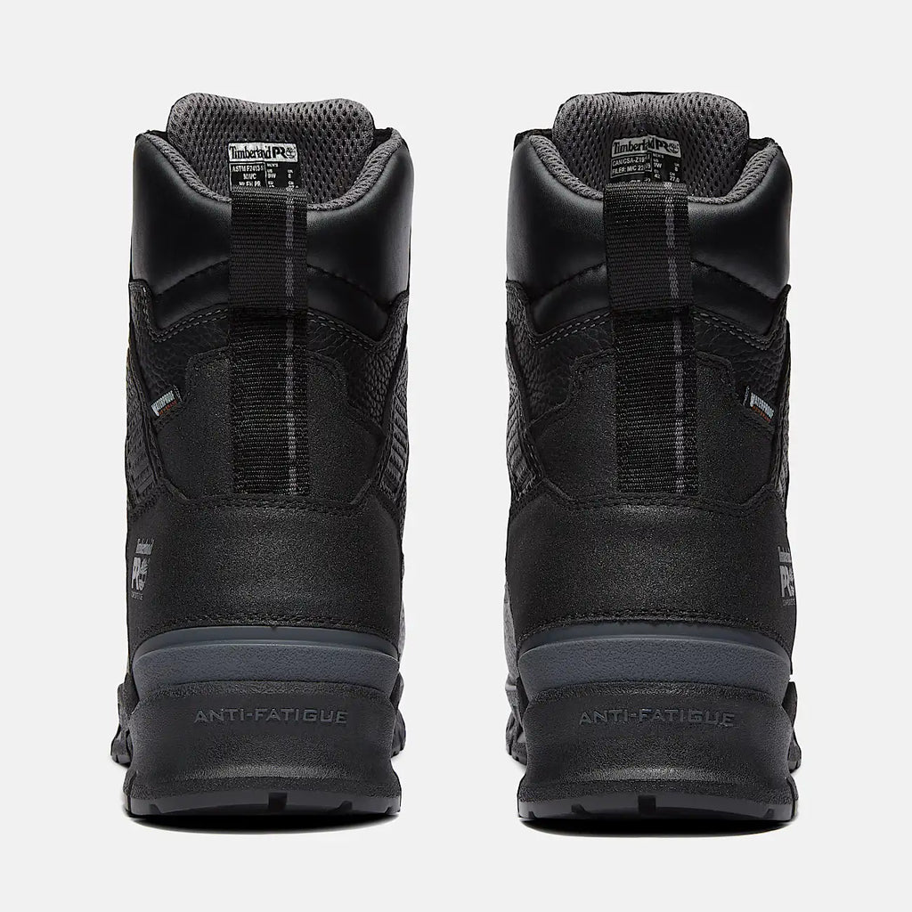 Men's 8-Inch Waterproof Composite Toe Met Guard Boot