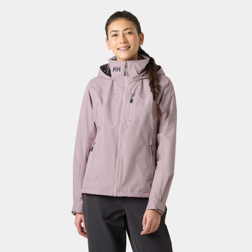 Women's Hooded Sailing Rain Jacket - Black