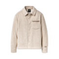 Men's Relaxed Button-Up Shirt Jacket - Heather