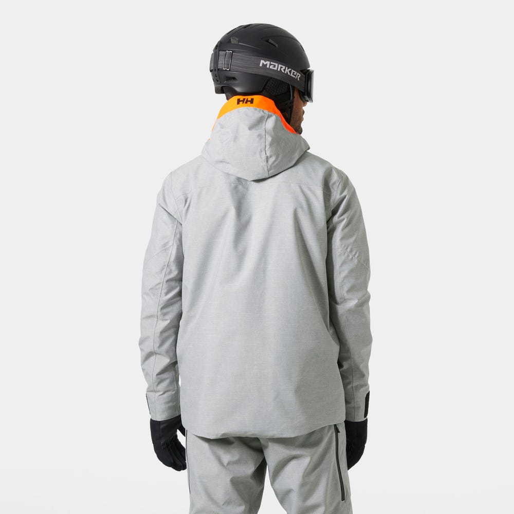 Men's Insulated Ski Jacket - Opal Green