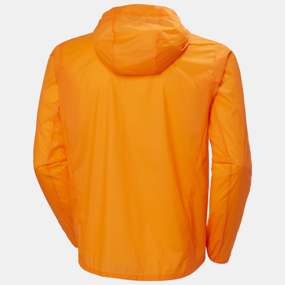 Men's Packable Windbreaker Jacket - Black