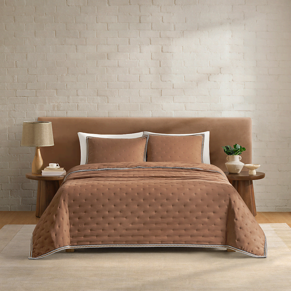 Twin Microfiber Quilt Set