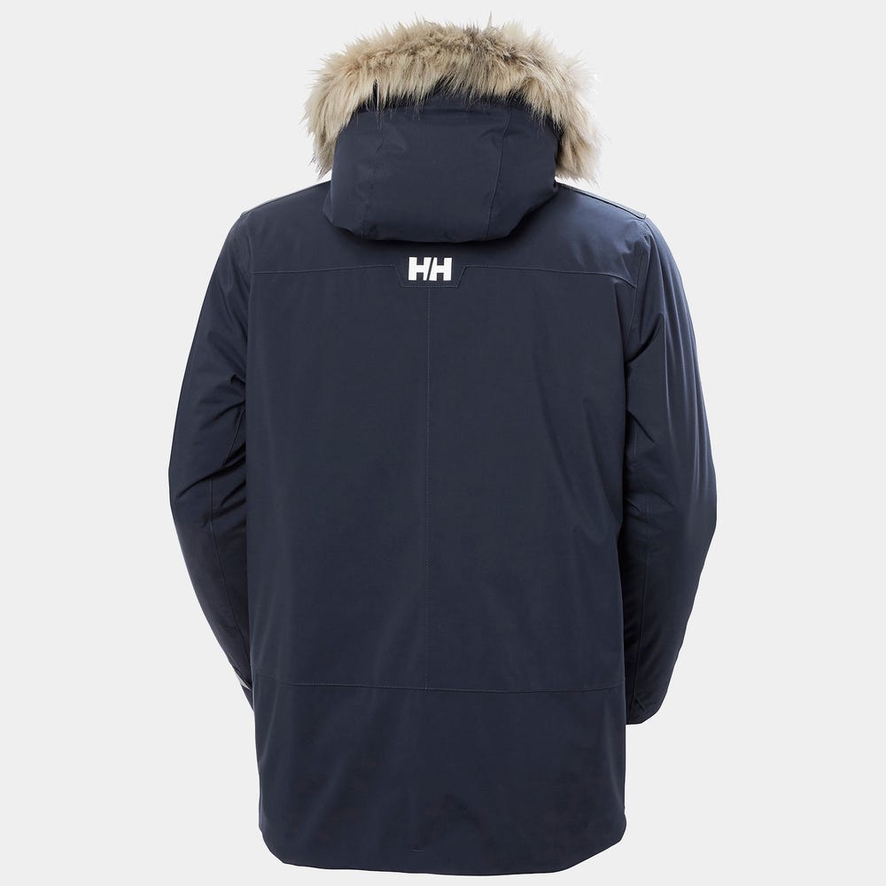 Men's Insulated Waterproof Parka - Gray Green