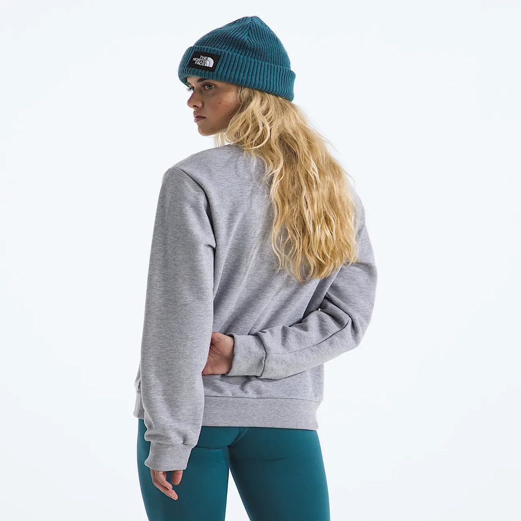 Women's Regular Crewneck Sweatshirt - Light Gray