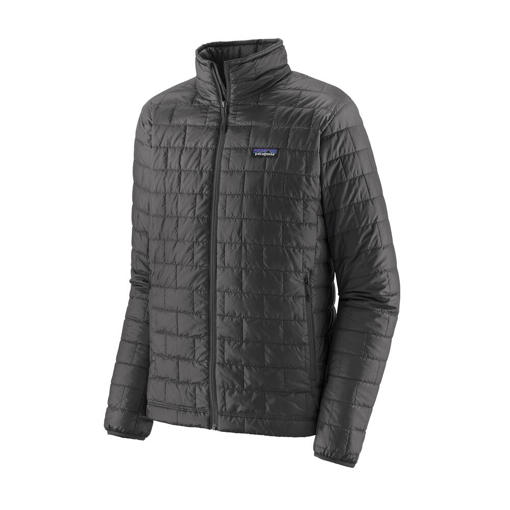 Used Men's Insulated Ripstop Jacket - Gray