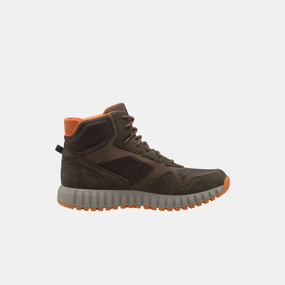 Men's Waterproof Suede Hiking Boots - Brown