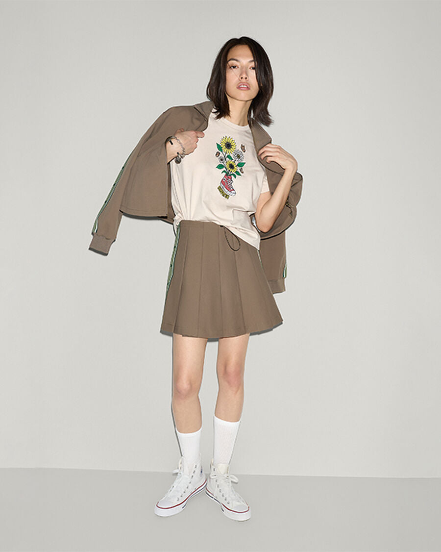 Women's Floral Graphic Cotton T-Shirt