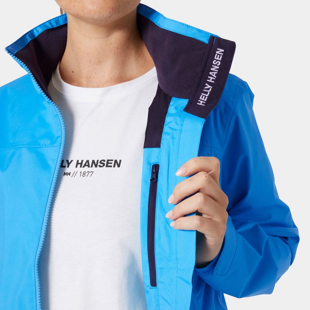 Women's Waterproof Sailing Jacket - Cyan
