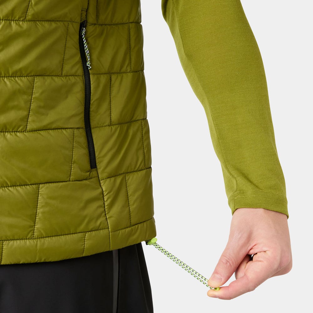 Men's Lightweight Insulated Vest - Olive Green