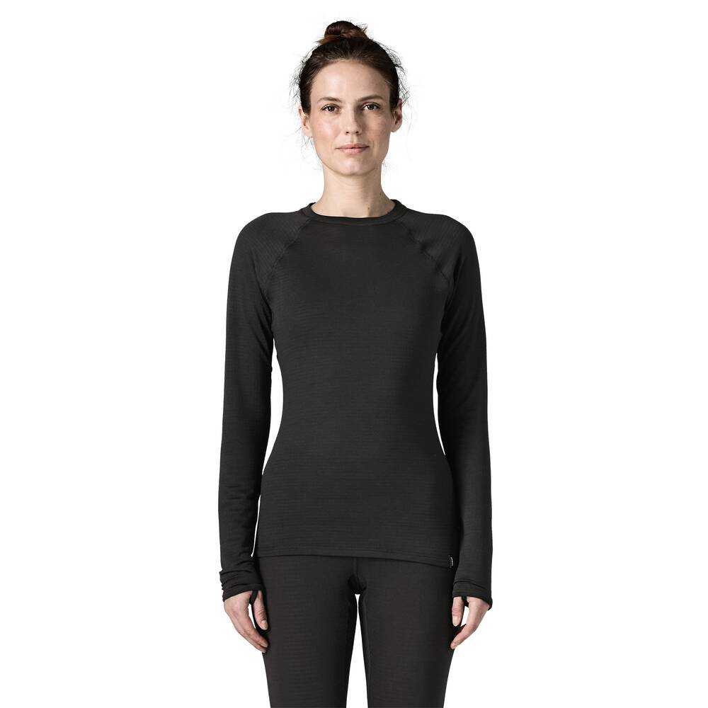 Women's Thermal Grid Base Layer Crewneck - Berry