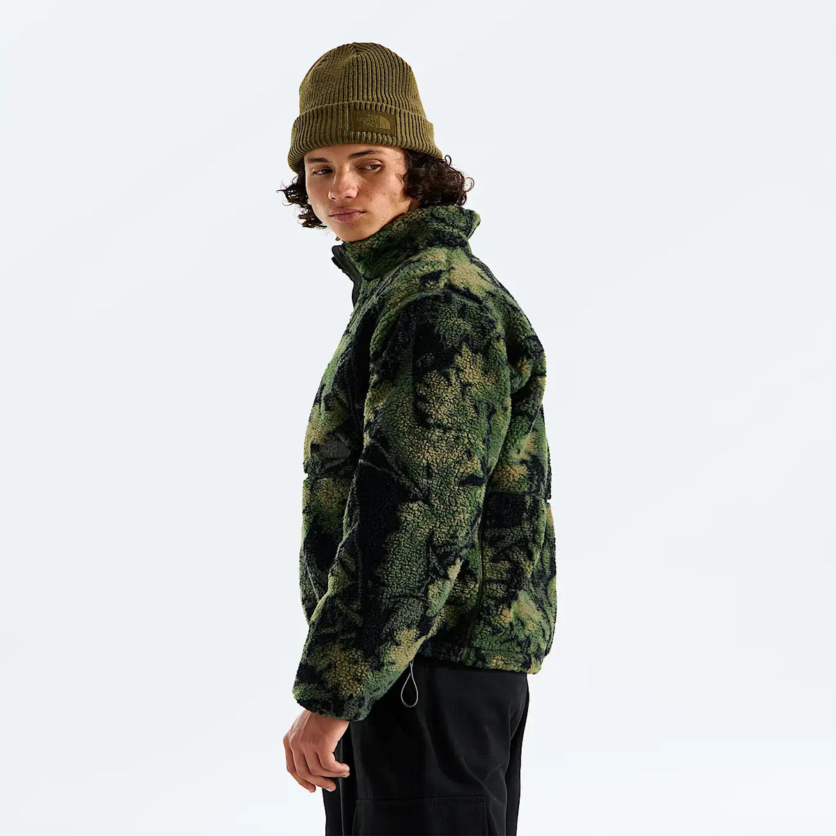 Men's Printed Full-Zip Fleece Jacket