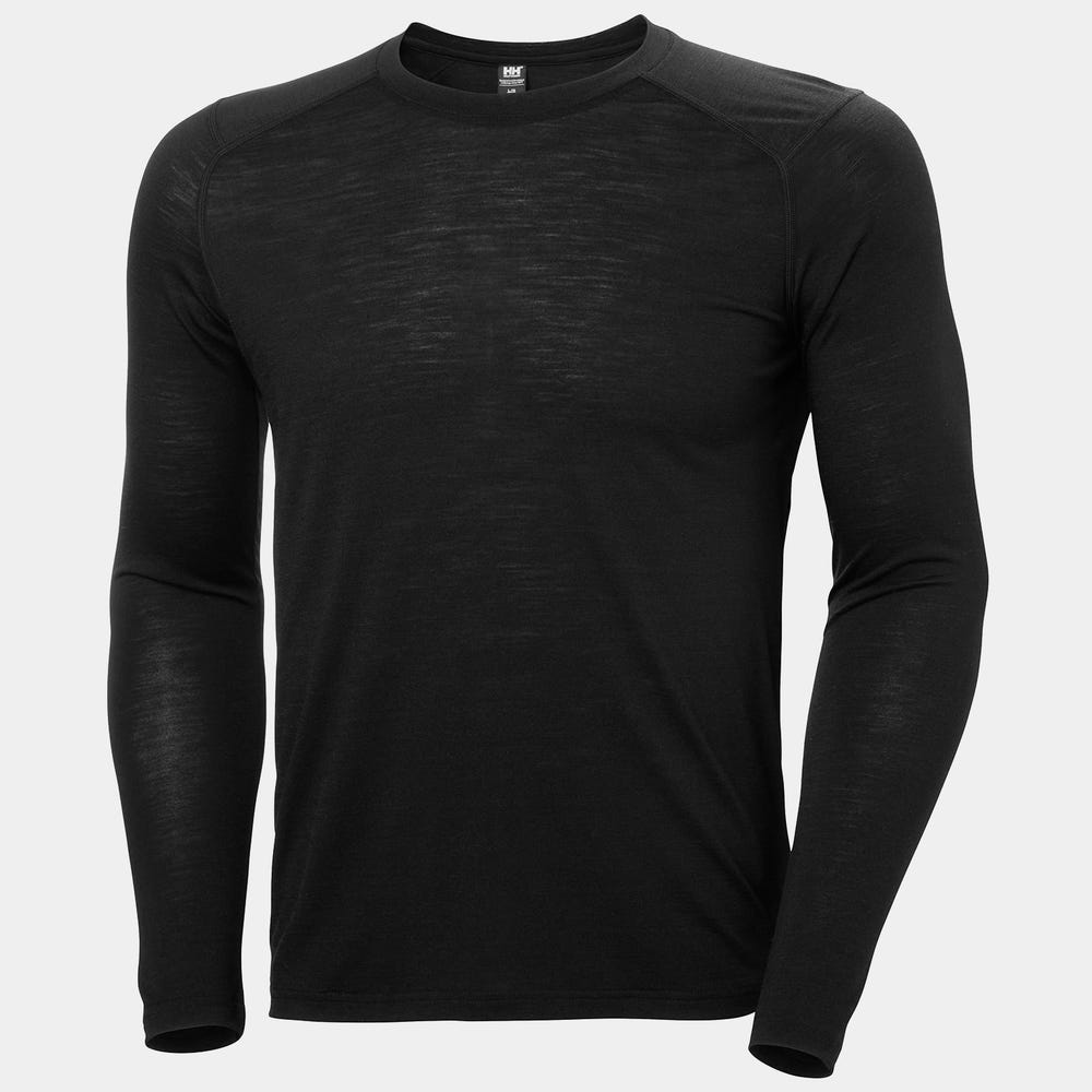 Men's Merino Blend Long Sleeve Base Layer