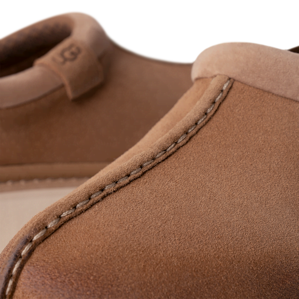 Men's Suede Lug Sole Clog - Mustard