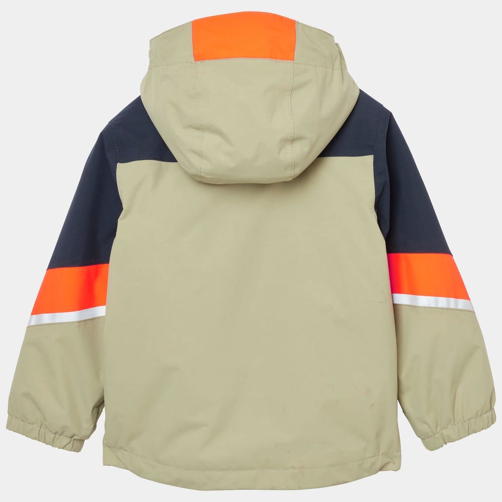 Kids' Waterproof Insulated Ski Jacket - Green