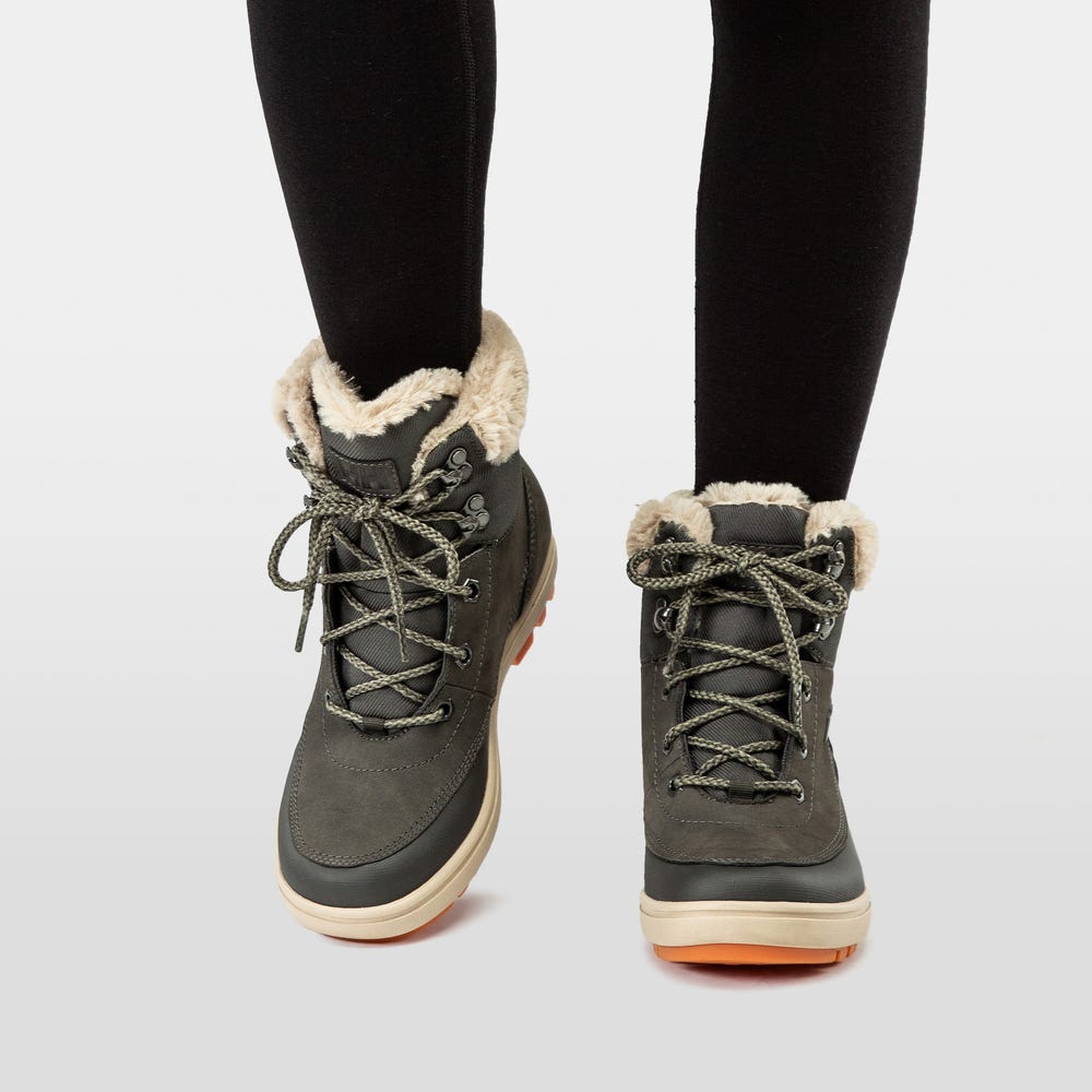 Women's Insulated Suede Winter Boots