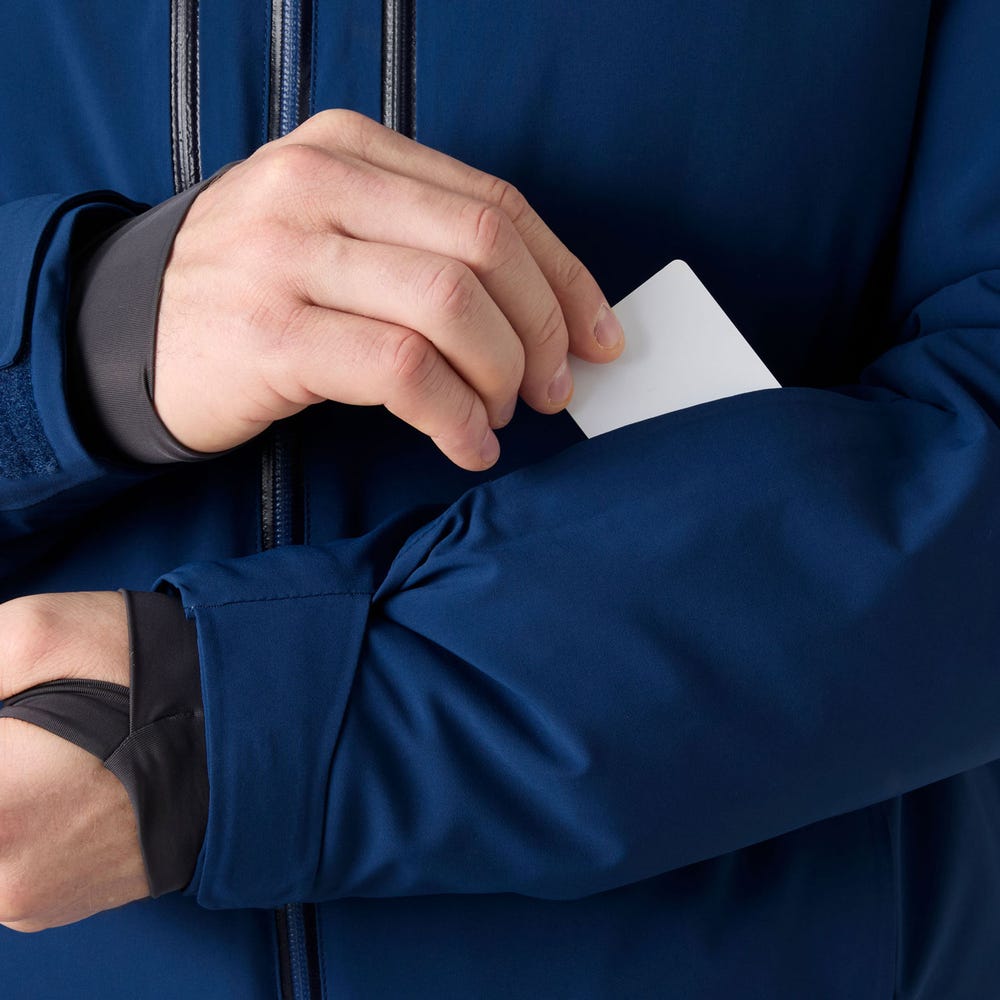 Men's Insulated Ski Jacket - Dark Blue