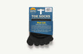 No-Show Toe Socks - Black