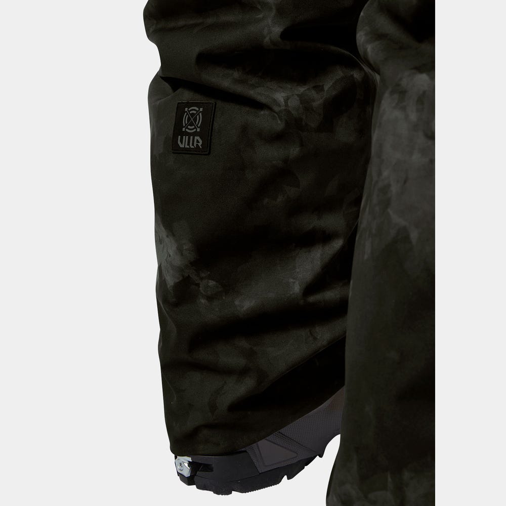 Men's Insulated Cargo Ski Pants - Violet