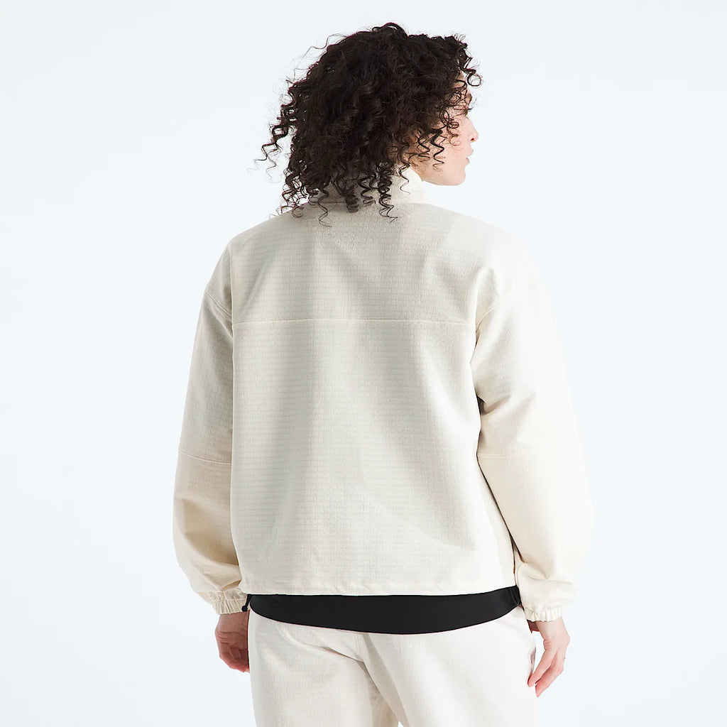 Women's Full-Zip Fleece Jacket - White