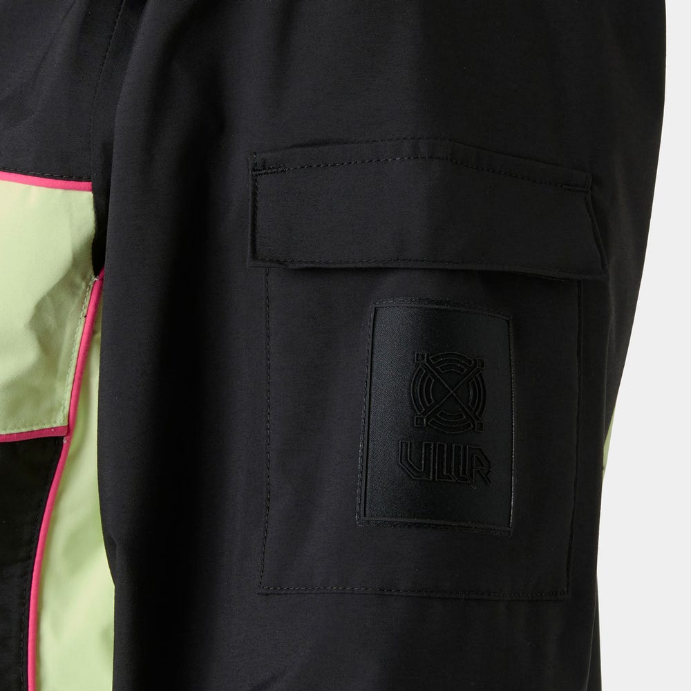 Unisex Waterproof Ski Shell Jacket - Black