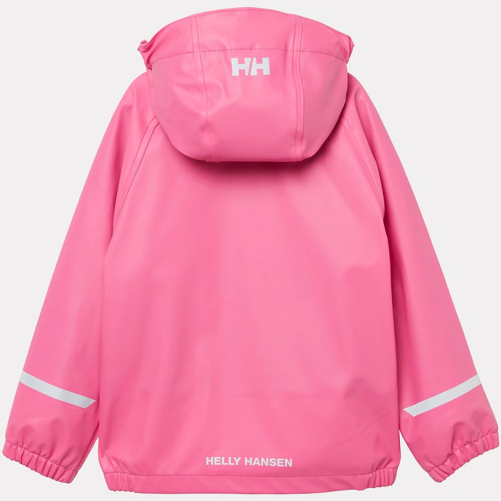 Kids' Fleece-Lined Rain Set - Cranberry